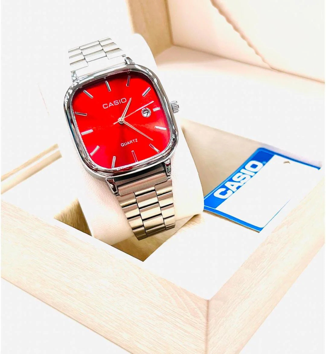 Casio Analog Unisex Classic Quartz Stainless steel Watch