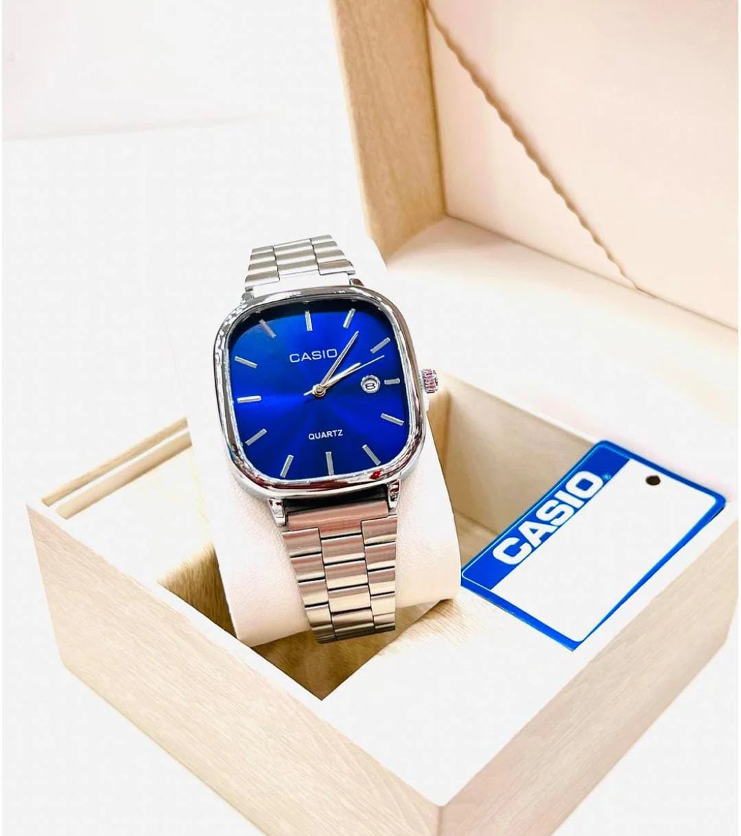 Casio Analog Unisex Classic Quartz Stainless steel Watch
