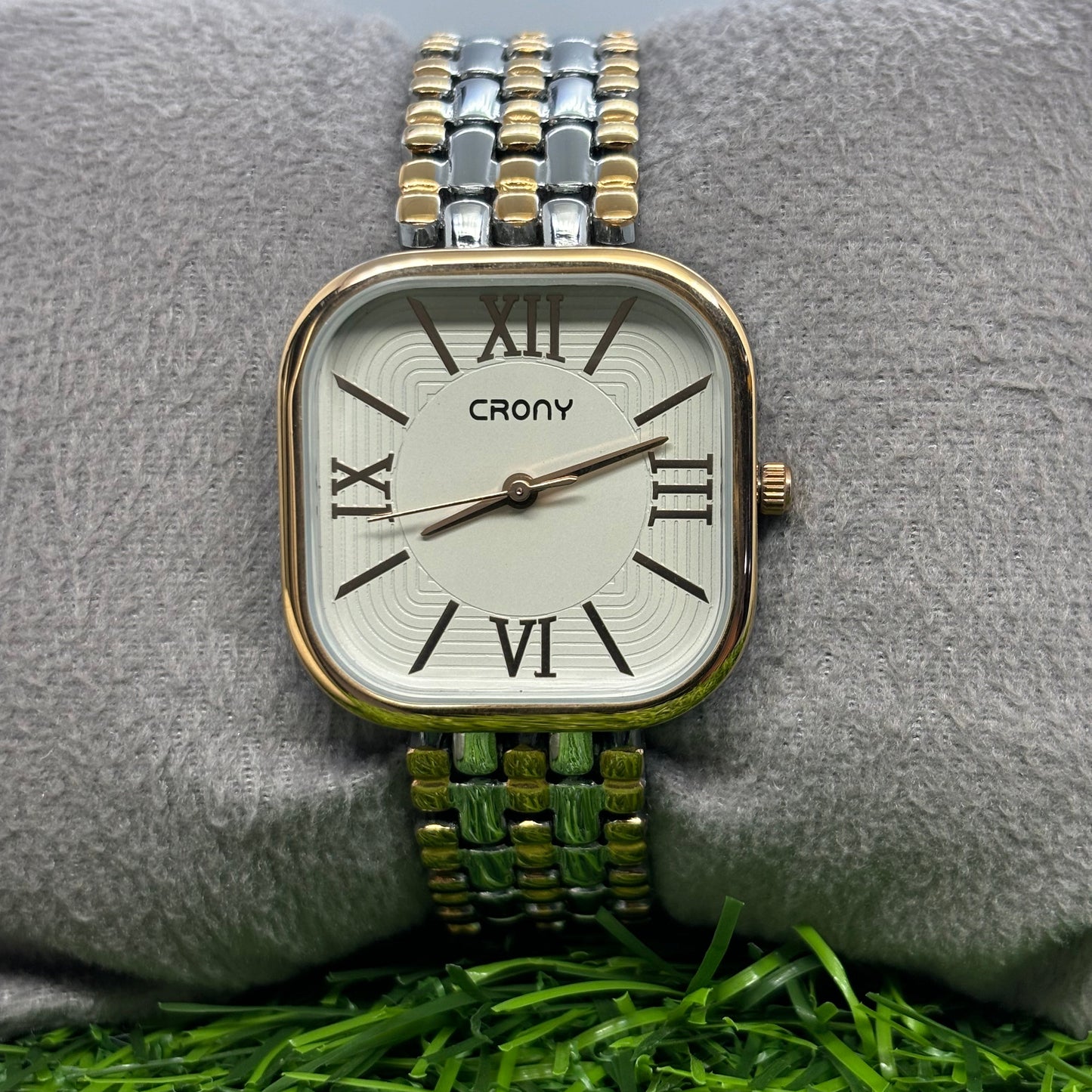 Crony Stainless Steel Quartz Watch for women