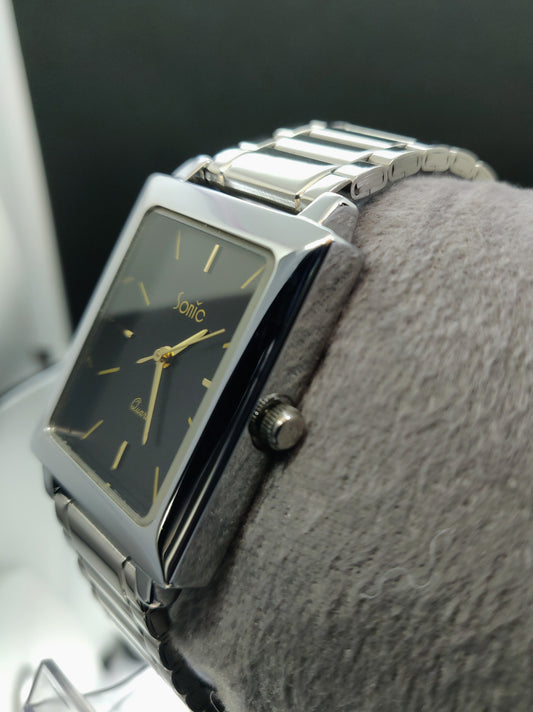 Crony Stainless Steel Quartz Watch – For Men