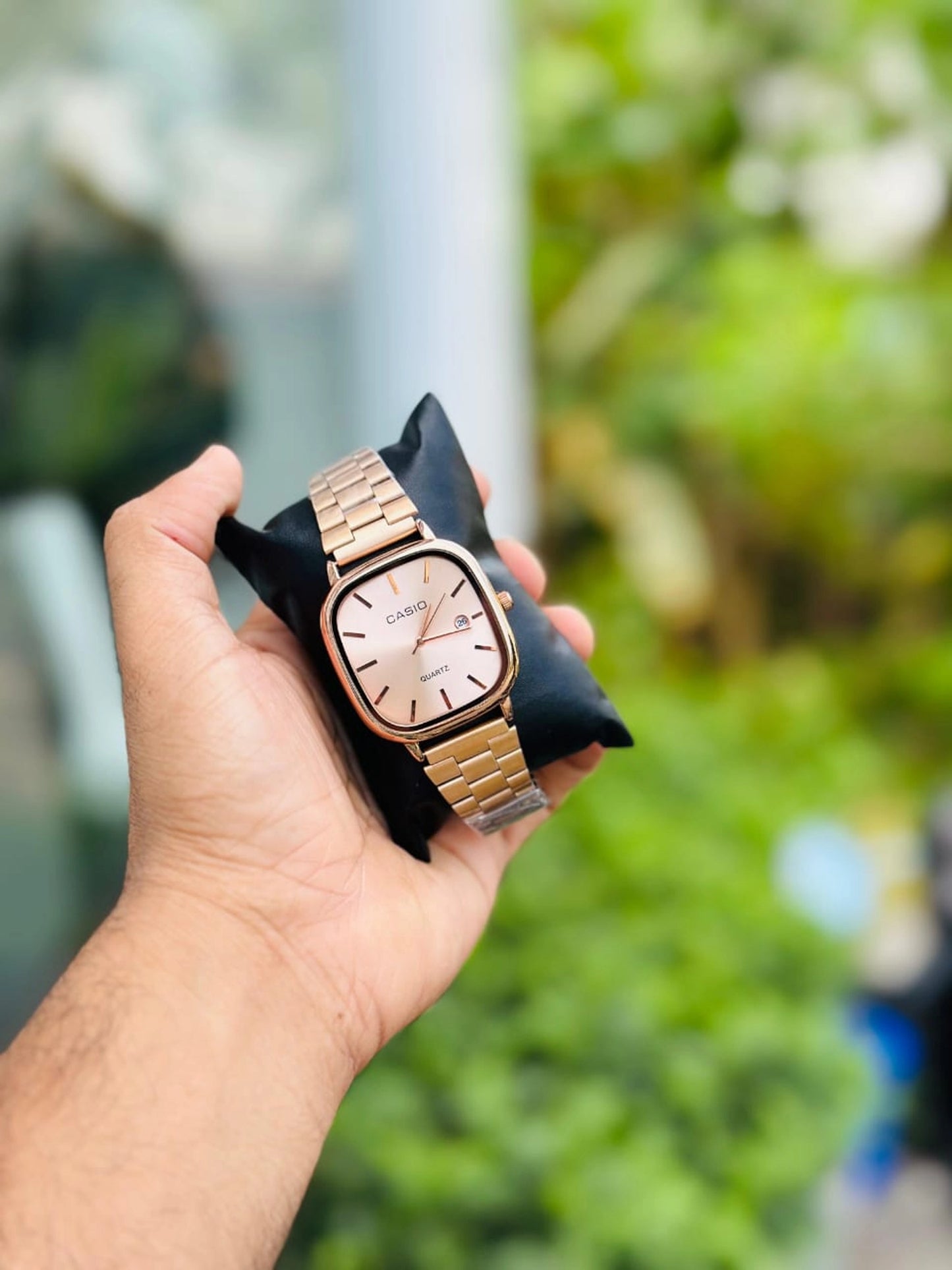 Casio Analog Rose Gold Watch