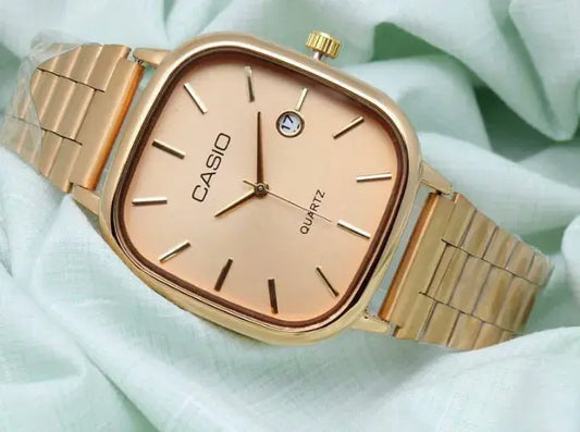 Casio Analog Rose Gold Watch