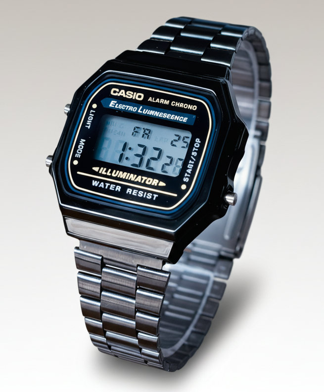Casio Vintage A168WA-1WDF Digital Watch - For Men & Women