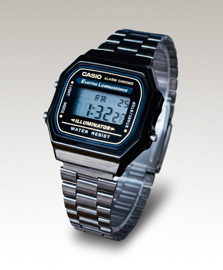 Casio Vintage A168WA-1WDF Digital Watch - For Men & Women