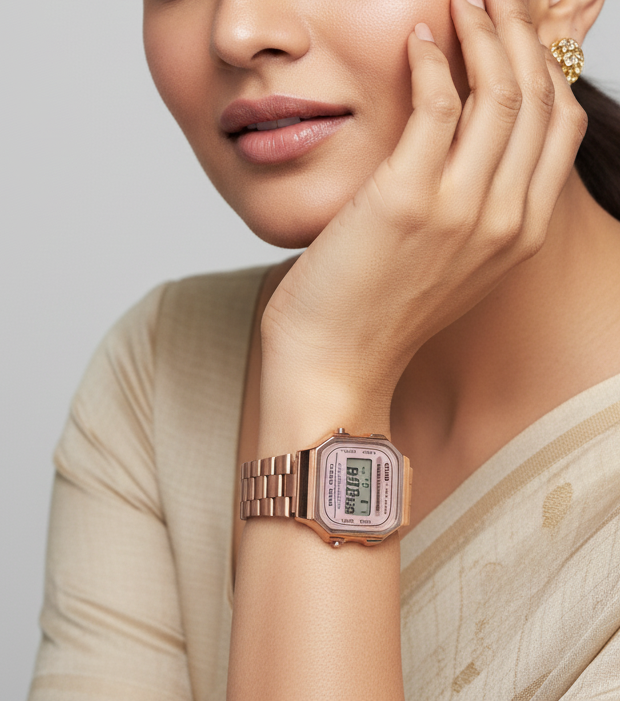 Casio Vintage A168WA-1WDF Digital Watch - For Men & Women