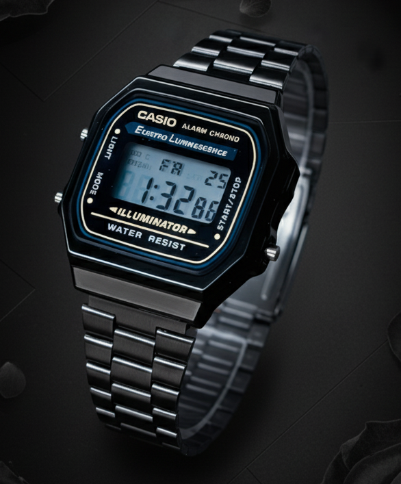 Casio Vintage A168WA-1WDF Digital Watch - For Men & Women