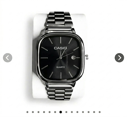 Casio Analog Unisex Classic Quartz Stainless steel Watch