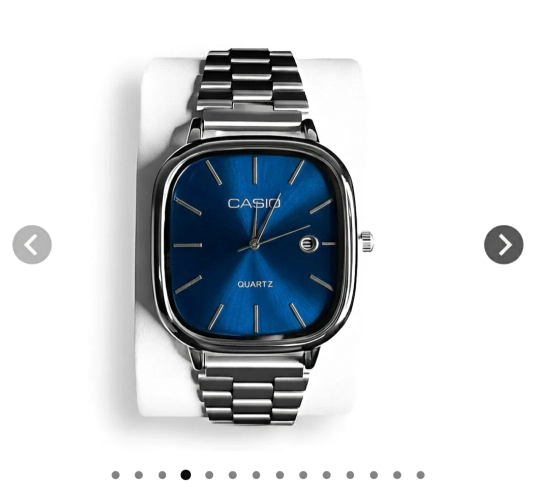 Casio Analog Unisex Classic Quartz Stainless steel Watch