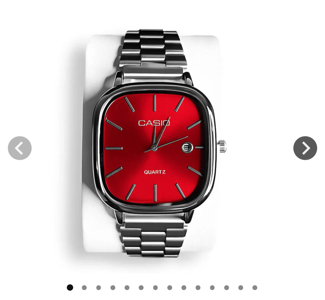 Casio Analog Unisex Classic Quartz Stainless steel Watch