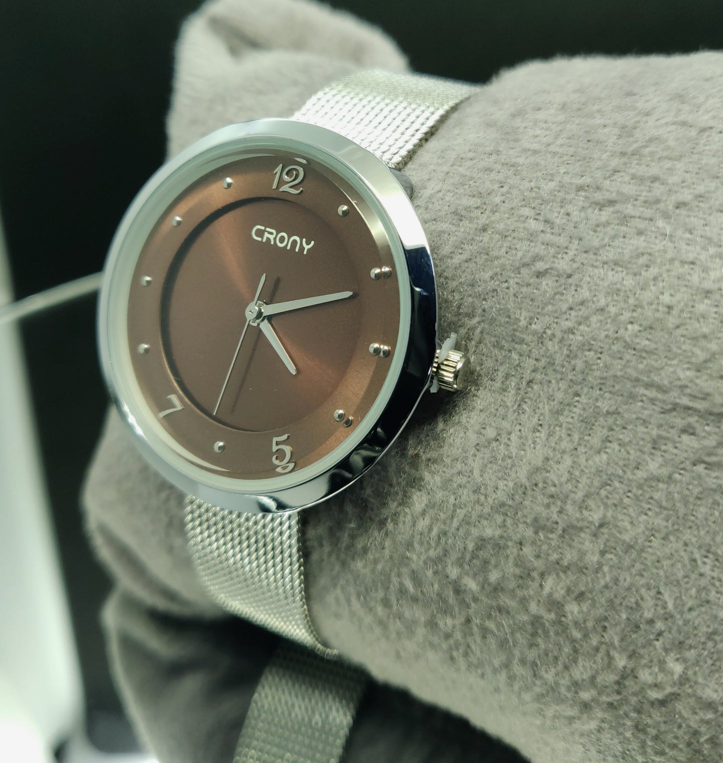 Crony Stainless Steel Analog  Women's Quartz Watch