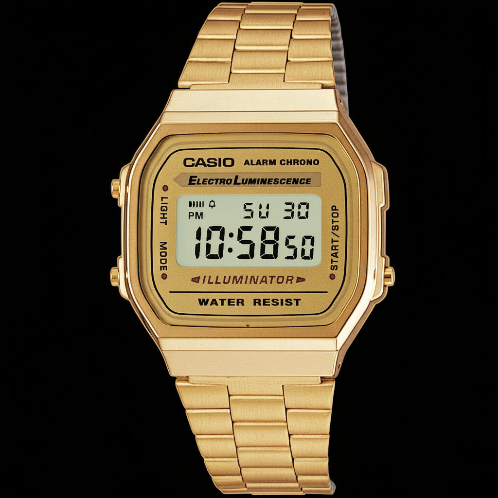 Casio Vintage A168WA-1WDF Digital Watch - For Men & Women